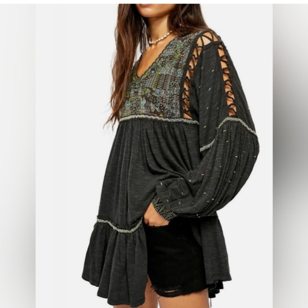 NWT Free People Much Love Tunic